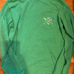 Southern Tide Green Long Sleeve Tee